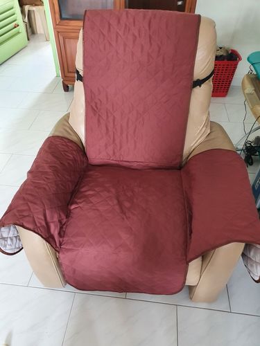 Recliner Chair Covers - Sofa Seat And Arm Covers With Pockets photo review