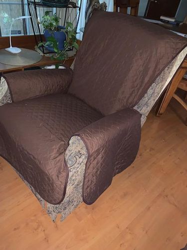 Recliner Chair Covers - Sofa Seat And Arm Covers With Pockets photo review