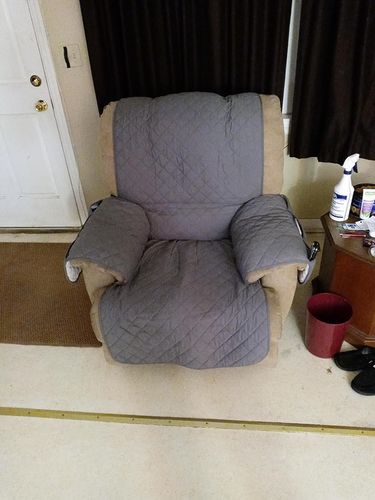 Recliner Chair Covers - Sofa Seat And Arm Covers With Pockets photo review