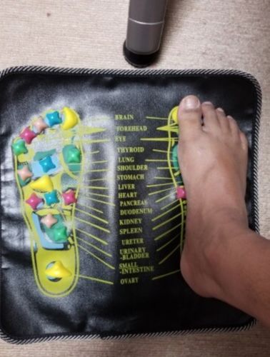 Reflexology Acupuncture Foot Massager Cushion photo review