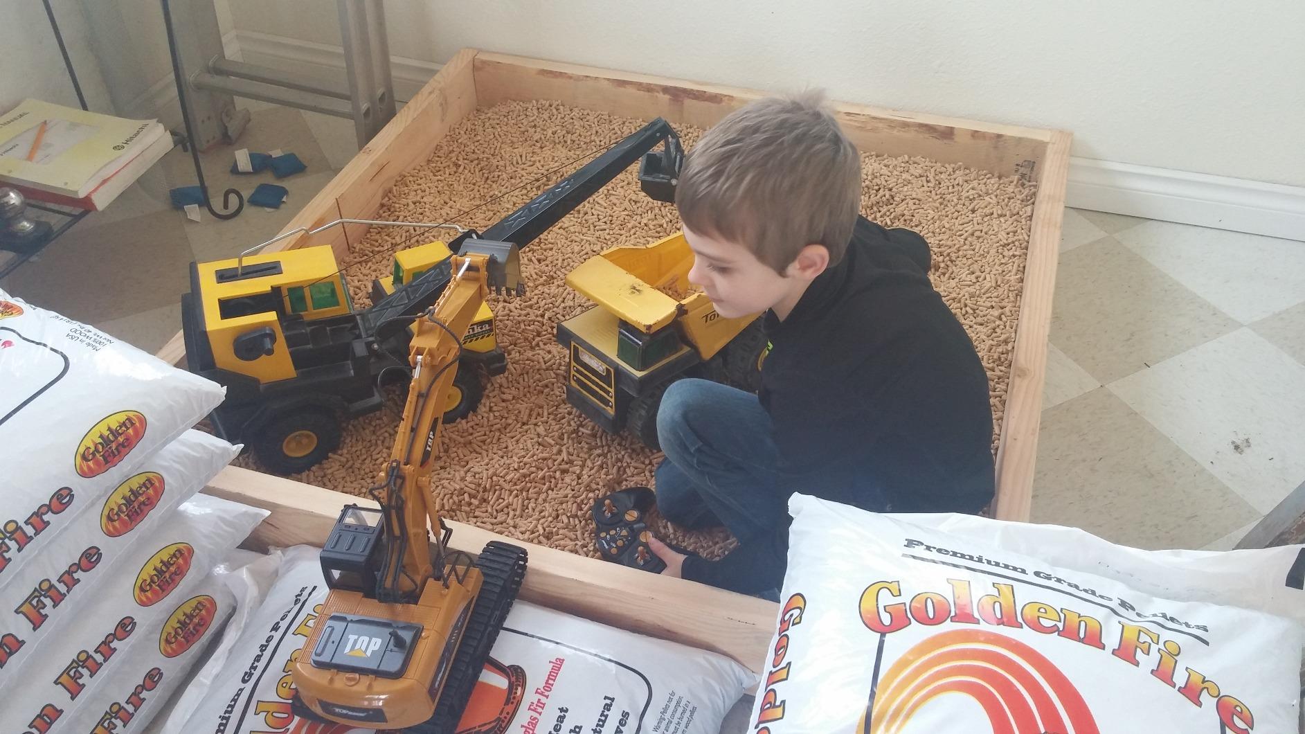 Remote Control Excavator Tractor photo review