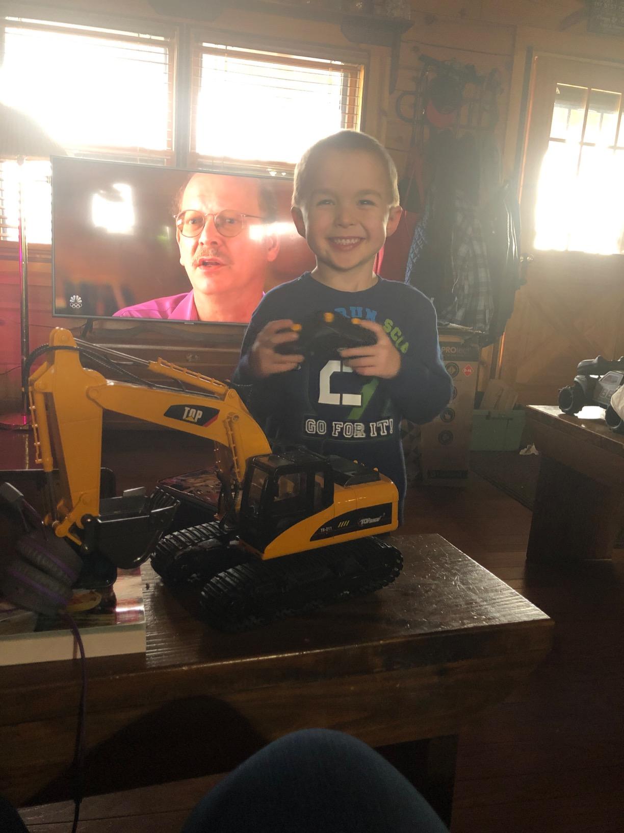 Remote Control Excavator Tractor photo review