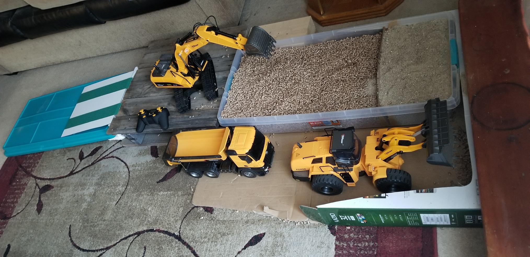 Remote Control Excavator Tractor photo review