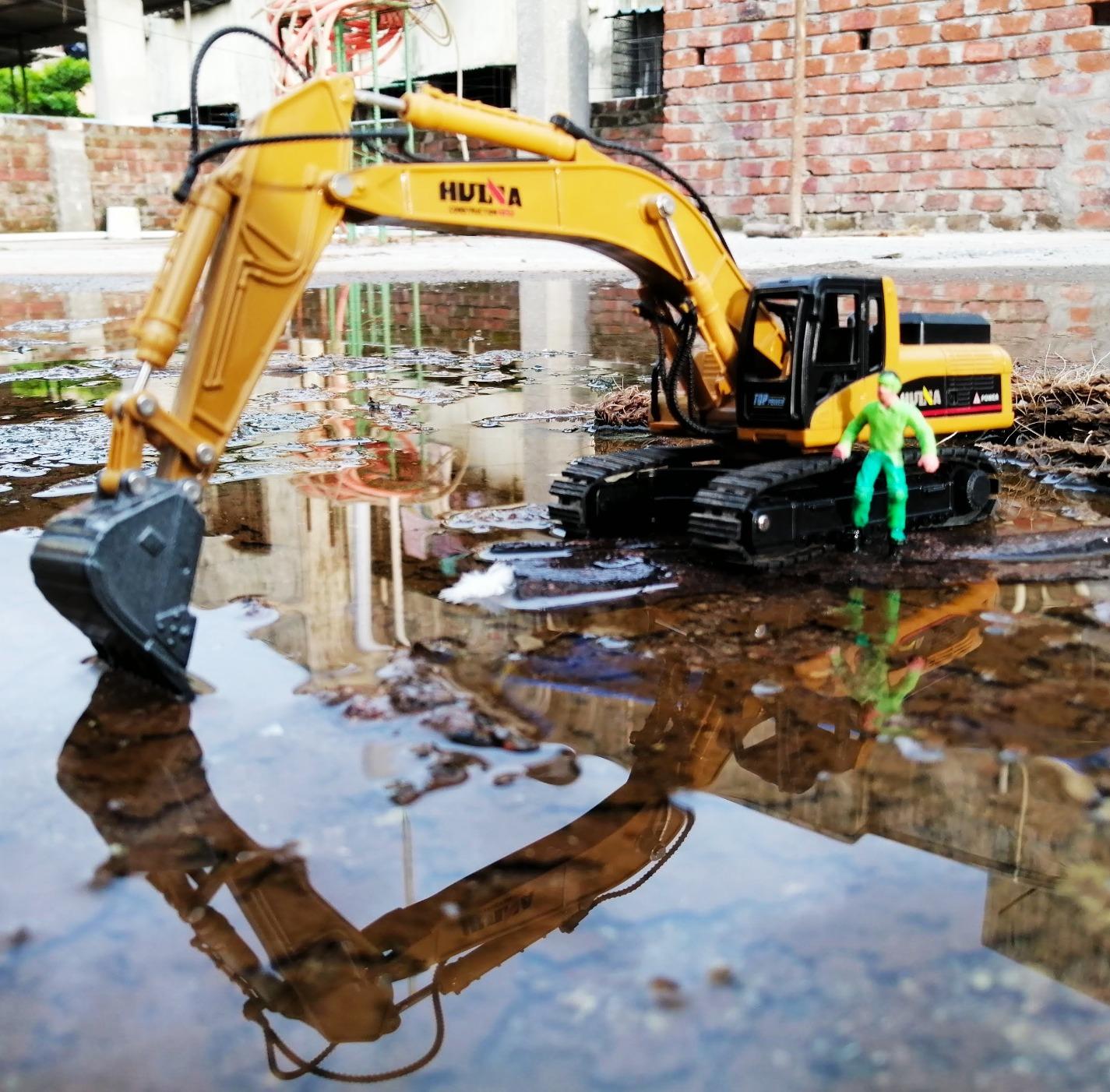 Remote Control Excavator Tractor photo review