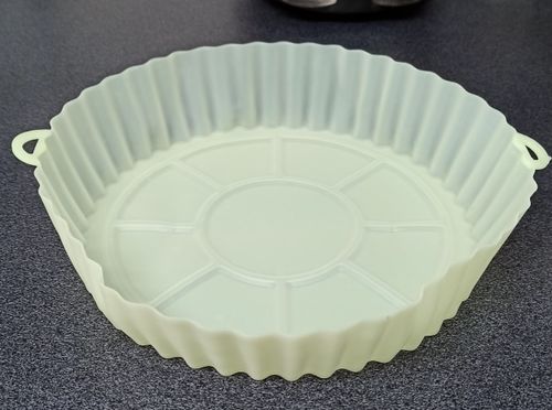 Reusable Air Fryer Silicone Baking Tray 18Cm photo review