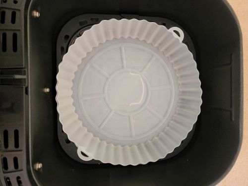 Reusable Air Fryer Silicone Baking Tray 18Cm photo review