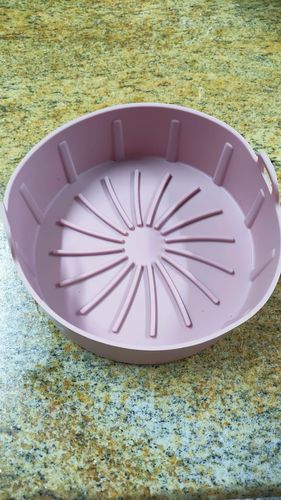 Reusable Silicone Air Fryer Basket photo review