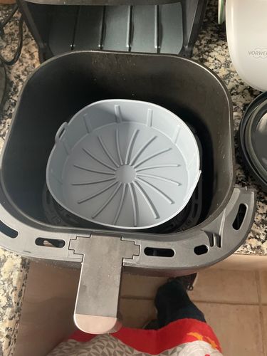 Reusable Silicone Air Fryer Basket photo review