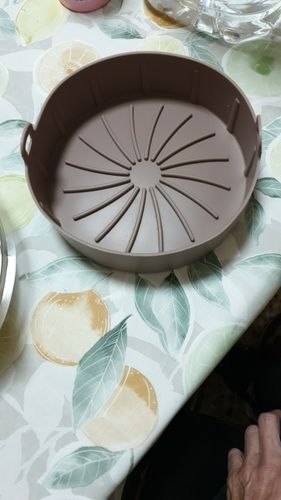 Reusable Silicone Air Fryer Basket photo review