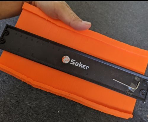 Saker Contour Gauge Profile Tool photo review