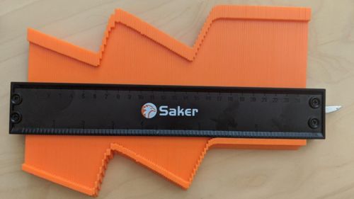 Saker Contour Gauge Profile Tool photo review