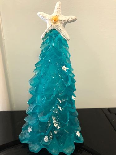 Sea Glass Christmas Tree Craft photo review