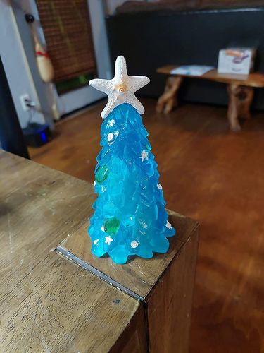 Sea Glass Christmas Tree Craft photo review