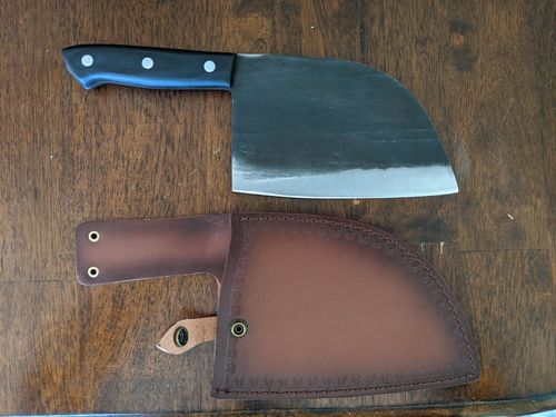 Serbian Butcher Knife photo review