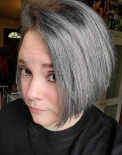 Silver Gray Hair Dye photo review