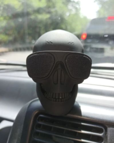 Skull Wireless Bluetooth Speaker photo review