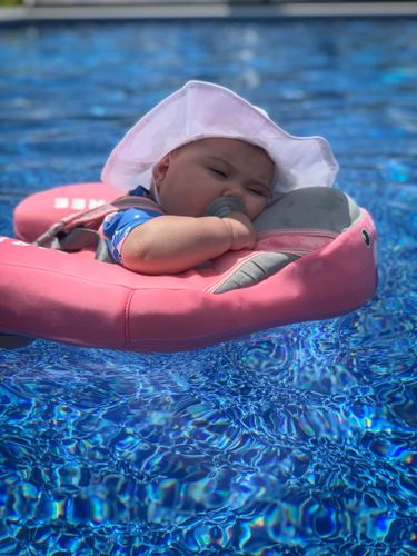 Smart Swim Trainer Baby Airless Float Ring photo review