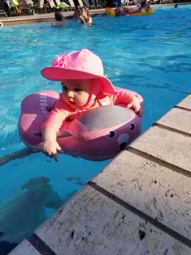 Smart Swim Trainer Baby Airless Float Ring photo review