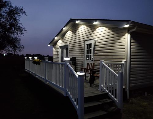 Solar Powered Gutter Lights photo review