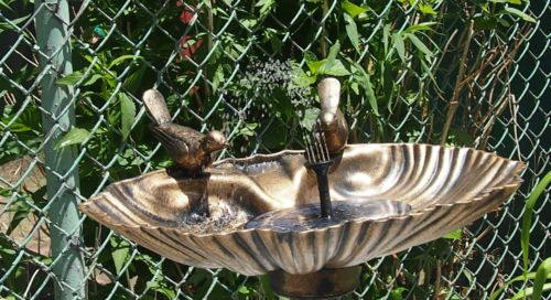 Solar Water Pond Fountain Garden photo review