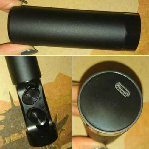 New Space Capsule Bluetooth Earphone photo review