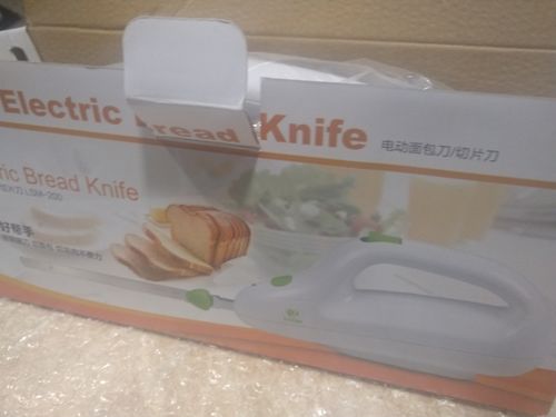 Stainless Steel Electric Knife for Carving Meat, Bread, Bone Cutting photo review