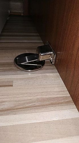 Stainless Steel Invisible Magnetic Doorstop photo review