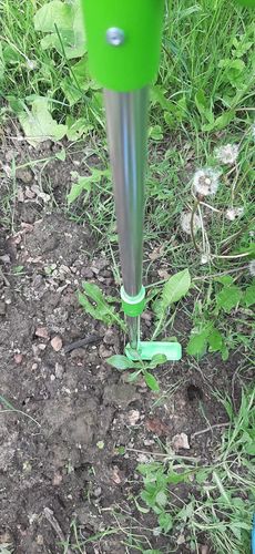 Standing Weed Puller Root Removal Tool photo review