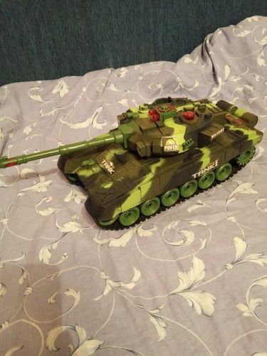 Super Rc Battle Military Tank photo review