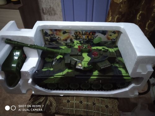 Super Rc Battle Military Tank photo review