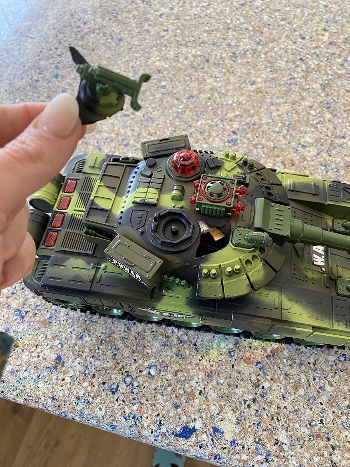 Super Rc Battle Military Tank photo review