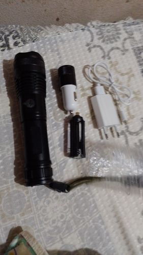 Tactical Led Flashlight 90000 Lumens Rechargeable Brightest photo review