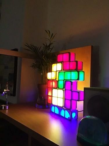 Stapelbare Tetris-LED-Nachtlampe photo review