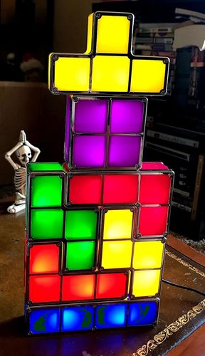 Stapelbare Tetris-LED-Nachtlampe photo review