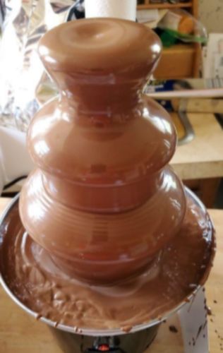 Chocolate Fondue Fountain Assemble 3 Tiers photo review