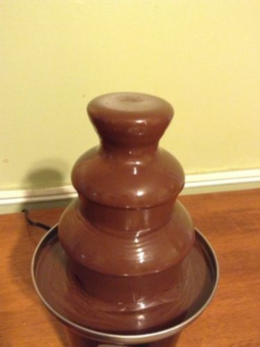 Chocolate Fondue Fountain Assemble 3 Tiers photo review