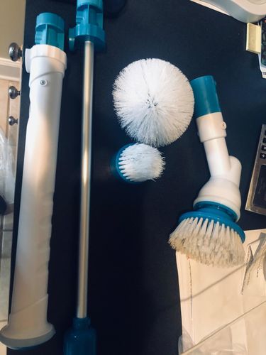 Turbo Scrub Cordless Cleaning Brush - Electric Power Scrubber photo review