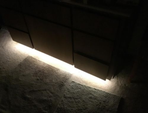 Under Bed Motion Activated Lighting Strip photo review