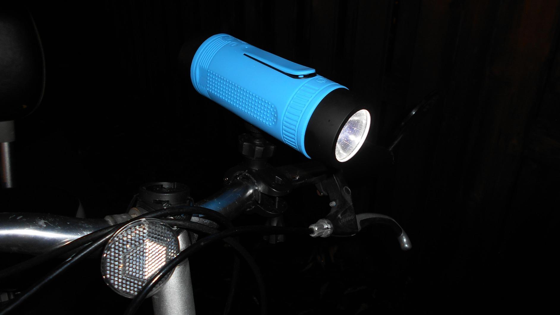 Waterproof Bluetooth Speaker For Bike With Led Light Take Your Favorite Music Everywhere photo review