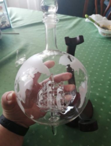 Whiskey Globe Decanter photo review