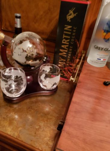 Whiskey Globe Decanter photo review