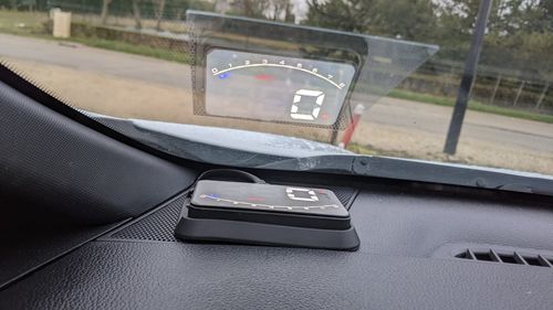 Windshield Speedometer - Speedometer Projector photo review