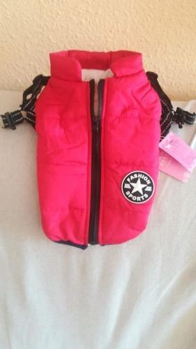 Winter Pet Jacket With Harness photo review