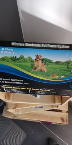 Wireless Electric Dog Fence Invisible Dog Fence With Shock Collar photo review