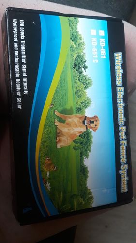 Wireless Electric Dog Fence Invisible Dog Fence With Shock Collar photo review