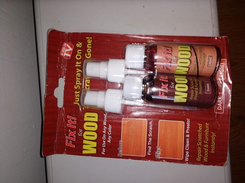 Instant Wood Scratch Remover Spray for Furniture and Floors photo review