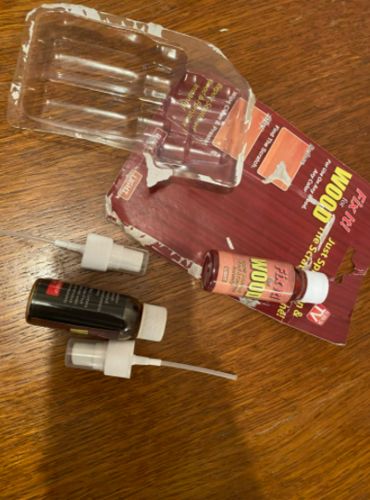 Instant Wood Scratch Remover Spray for Furniture and Floors photo review