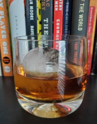 Wooden Mountain Whiskey Glass Bottom photo review